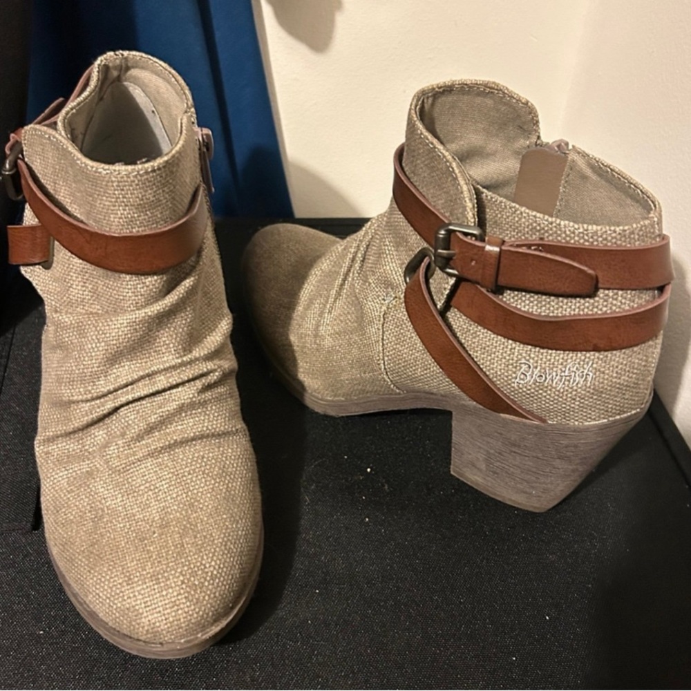 Army Green Booties